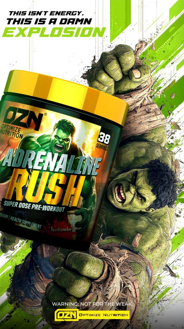 OZN ADRENALINE RUSH PRE-WORKOUT